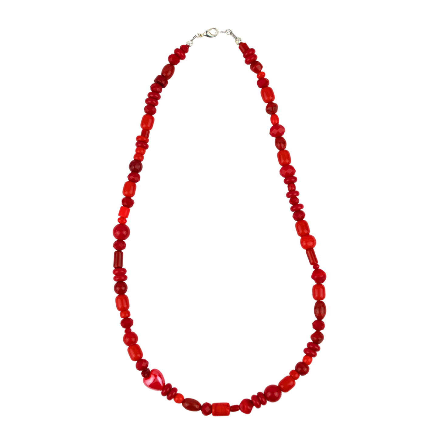 Red Beaded Necklace